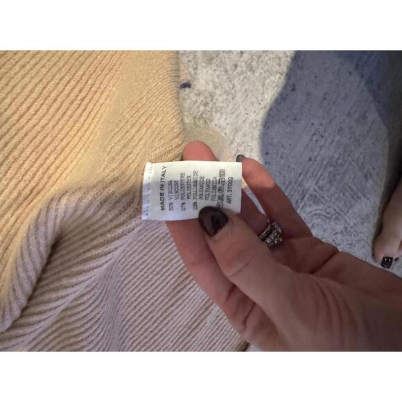 Apparis Made in Italy Andi One Size V-Neck Sweater Cardigan - Picture 6 of 6